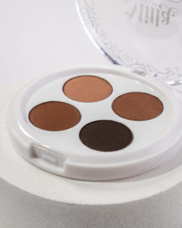 Quarteto de sombras para sobrancelhas Milla Makeup