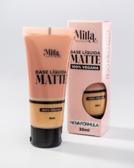 Base Líquida Matte Vegana Cor Ana Milla Makeup