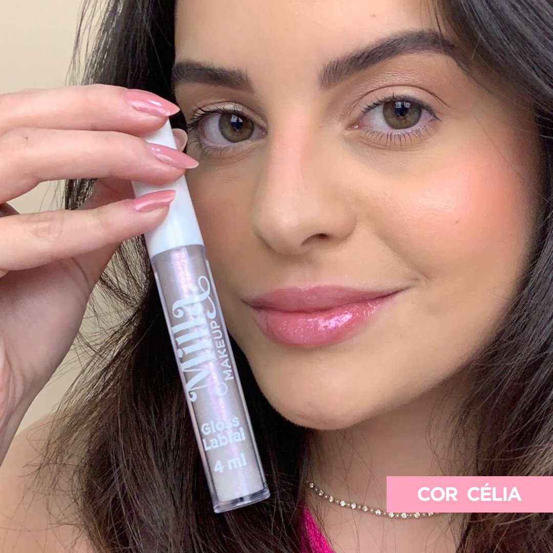 Gloss Labial Célia - Milla Makeup
