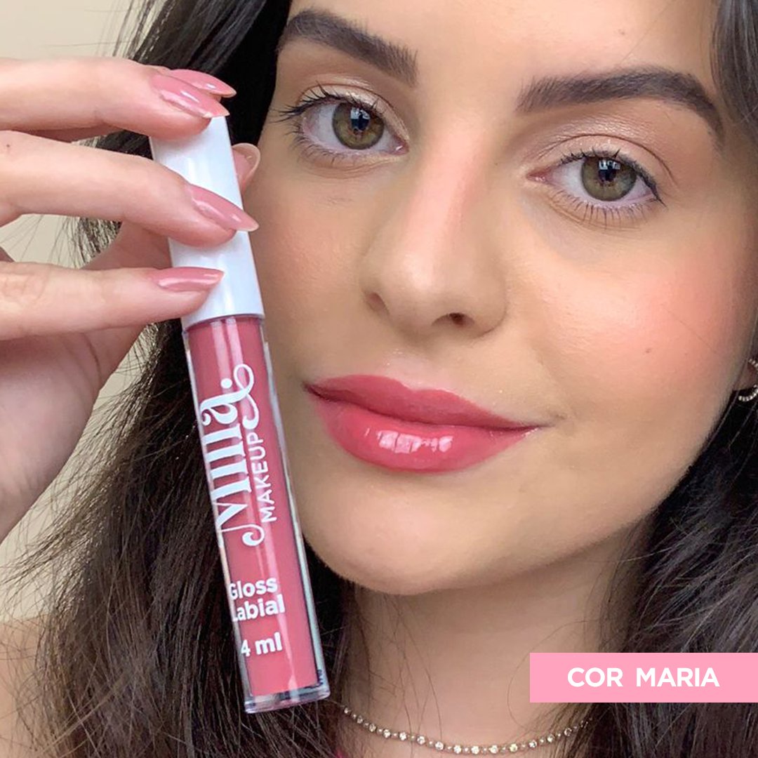 Gloss Labial Maria - Milla Makeup