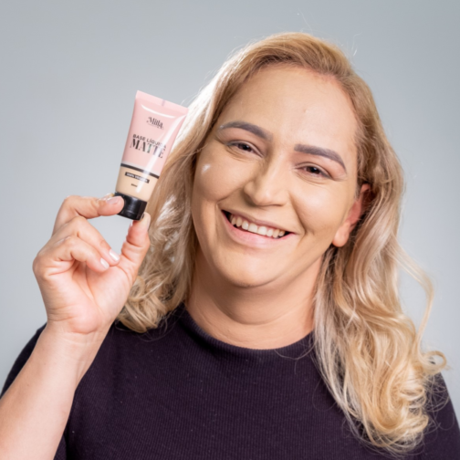 Base Líquida Matte Vegana Cor Jú Milla Makeup