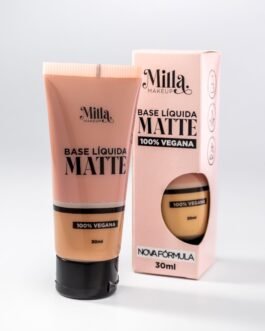 Base Líquida Matte Vegana Cor Rafa Milla Makeup