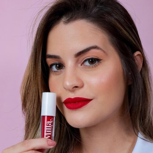 Batom Liquido Matte Bia Milla Makeup