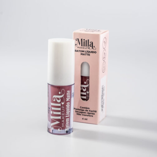 Batom Liquido Matte Nina- Milla Makeup